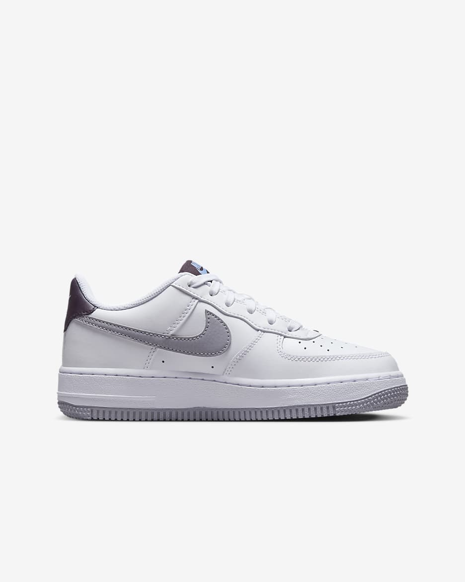 Nike Air Force 1 Older Kids Shoes White